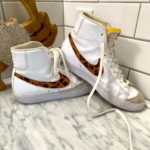 Nike Vintage ‘77 Mid Blazer Cheetah Women’s sz 8.5